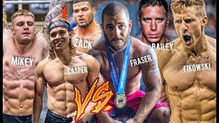 The TEAM vs CROSSFIT GAMES ATHLETES (Crossfit Open 18.2)