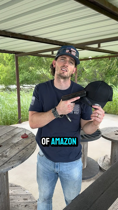 Bulletproof hat vs 9mm #guns #bulletproof #yeeyee #pewpew