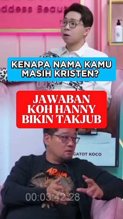 🔴Jawaban Koh Hanny Bikin dr Richard Diam‼️#shorts #trending #mualaf #bible #yesus #islam