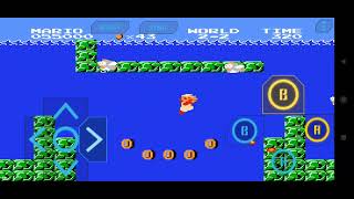 Super Mario Bros Stage 2-2 no Damage Nes Emulator on Android