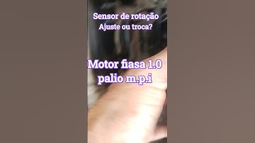 ajuste do sensor de rotação #motor fiasa Fiat m.p.i 1.0