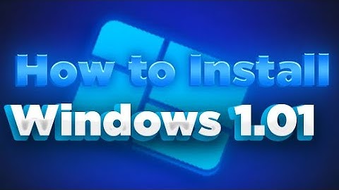 How to Install Microsoft Windows 1.01? | A Trip Back to the First OS! 🖥️(Part 1 of 100 Windows)