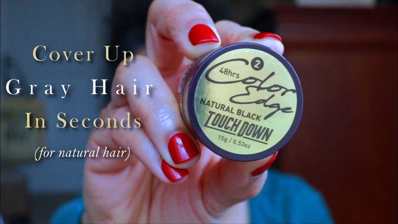 How To Cover Up Gray Hair In Seconds | Gray To Black Hair Instantly | Gray Hair HACK