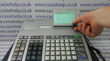 How To Program & Use Discount Buttons On The Casio SES3000 PCR-T2300 PCR-T2400 Cash Registers