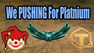 Late Night Grinding Towards Plat in TFT For A Few Hours (Teamfight Tactics Ranked)