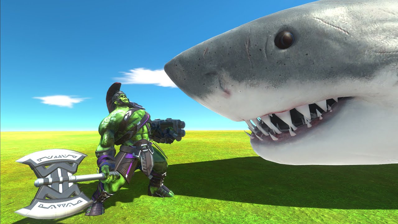 Gladiator vs Giant Aquatics 5.0 Animal Revolt Battle Simulator YouTube