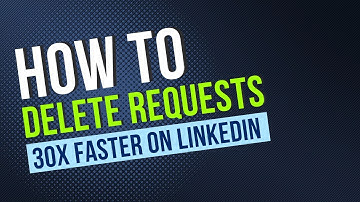 Delete your Pending Requests 100X times Faster on Linkedin
