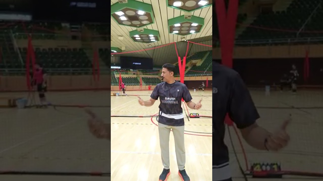 ‏📸| هكذا تبدو أجواء الصالة 😍‏#بطولة_الرياض لـ #كرة_المناورة 🤾‍♂️‏#dodgeball