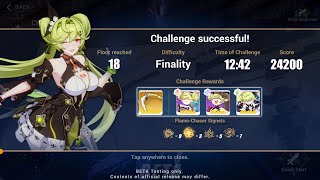 [Beta 6.2] Honkai Impact 3 SEA - Elysian Realm Finality Difficulty With SSS Chrono Navi