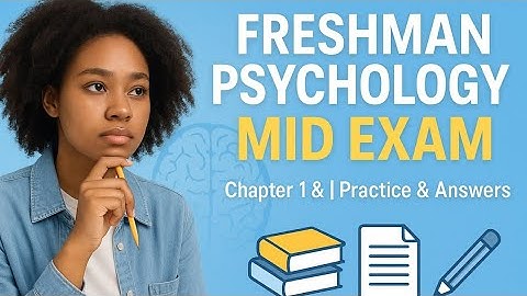 🛑PSYCHOLOGY MIDTERM EXAM | FRESHMAN ETHIOPIA PSYCHOLOGY MIDTERM EXAM|#FRESHMAN #Psychology #Midterm
