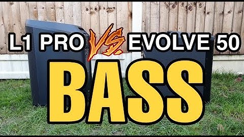 BOSE L1 PRO 16 vs EV EVOLVE 50
