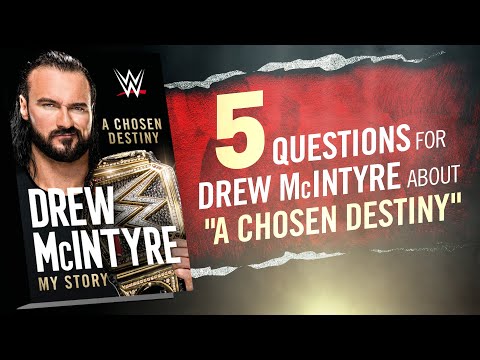 Drew McIntyre answers questions about his new book