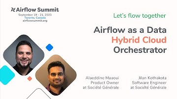 Airflow as a Data Hybrid Cloud Orchestrator