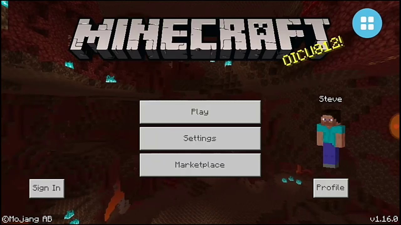 LINK DOWNLOAD MINECRAFT VERSI OFFICIAL THE NETHER UPDATE