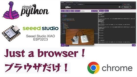 【esp1】ESP32C3開封〜Lチカ、IDE不要、CircuitPython、Web Workflow