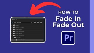 How to Add Fade In and Fade Out to Video in Adobe Premiere Pro CC | Adobe Tutorial