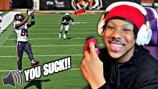 ARGUMENT BREAKS OUT MID GAME… 😳 TRASH TALKER SAYS IM NOT GOOD! “YOU ONLY RUN ONE PLAY!” Madden 24