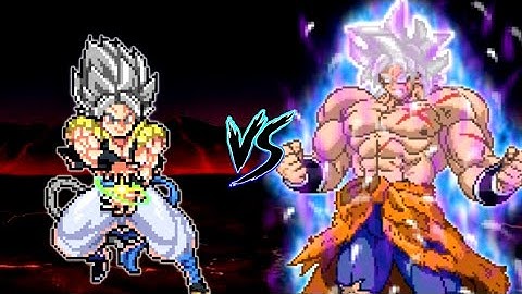 Gogeta TP V4 OP (all form) VS Broly DBS MUI V2 OP in Jump Force Mugen