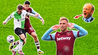 West Ham 2-2 Liverpool Peter Peter Drury commentary Reactions On Bowen Goal⚽