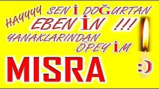 İyi ki Doğdun Mısra İsme Özel Komik Doğum Günü Şarkısı Resimi