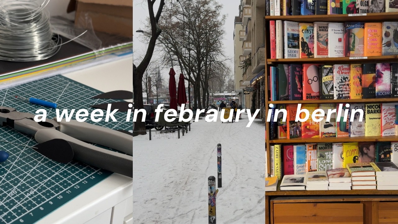 A Week in Snowy Berlin as an Artist: Quitting Photography & New Beginnings