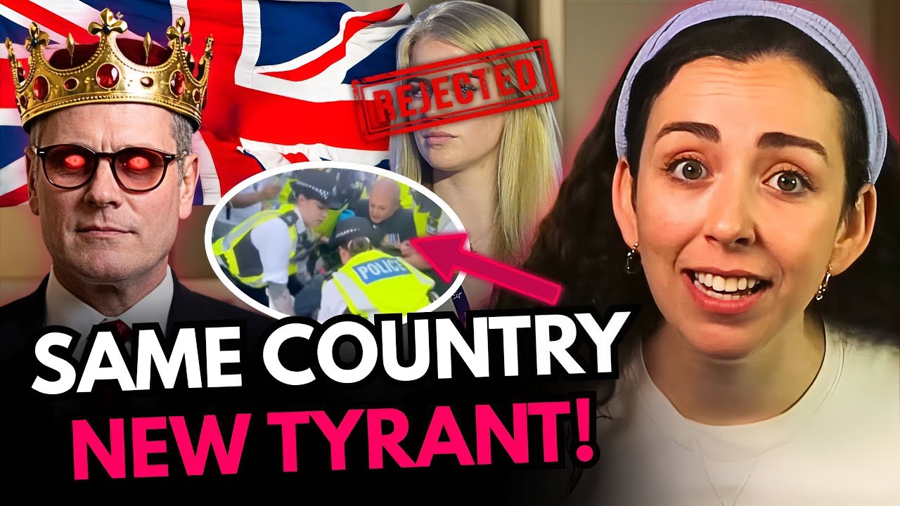 Стармер заставляет людей замолчать (Великобритания быстро превращается в полицейское государство!)