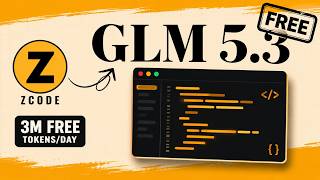 Zcode tutorial: 3 Million Free Tokens a Day — GLM 5.3 + ZCode Full Setup & Build