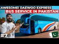 Awesome daewoo bus service in paksitan  gujranwala to lahore  indian exploring pakistan