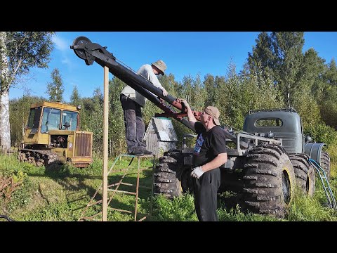 Строим кран для Царь теплицы!