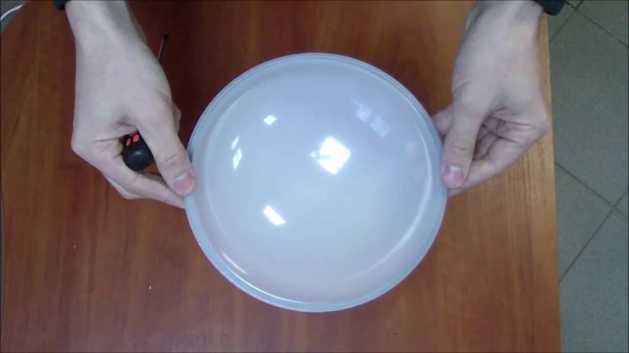 Видео работы светодиодного светильника с датчиком движения для ЖКХ ...