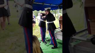 A Marine's funeral