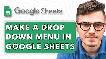 How To Make a Drop Down Menu in Google Sheets [2025 Guide]