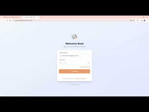 How to log in as an Volunteer on Combine Foundation Web Portal