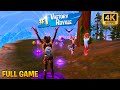 "Zero Build" Squad Win Gameplay 4K PC (NEW! Fortnite Chapter 6)