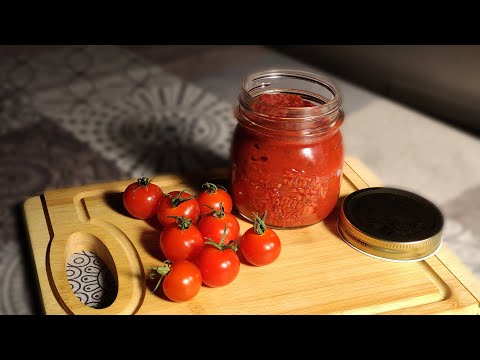 Passata de tomate en Thermomix | Salsa concentrada de tomate para pizzas y pasta