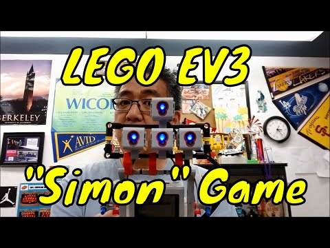 "The LEGO Mindstorms EV3 "Simon" Robot!!!