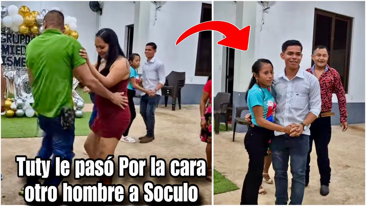 Así inició el Gran baile de la gran fiesta de los 100K/Soculo y la Tuty asta en la fiesta|peliaron😱