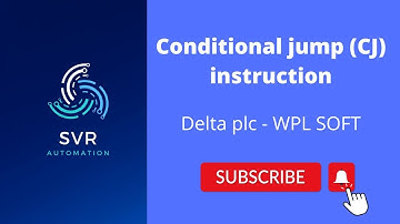 Conditional jump instruction in Delta plc _ wpl soft | PLC programming in Delta plc wpl soft