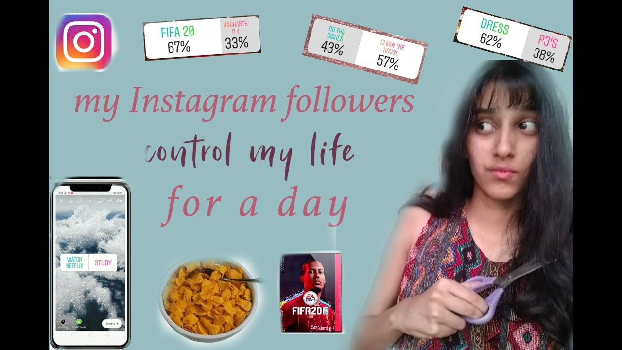 MY INSTAGRAM FOLLOWERS CONTROL MY LIFE FOR A DAY - YouTube