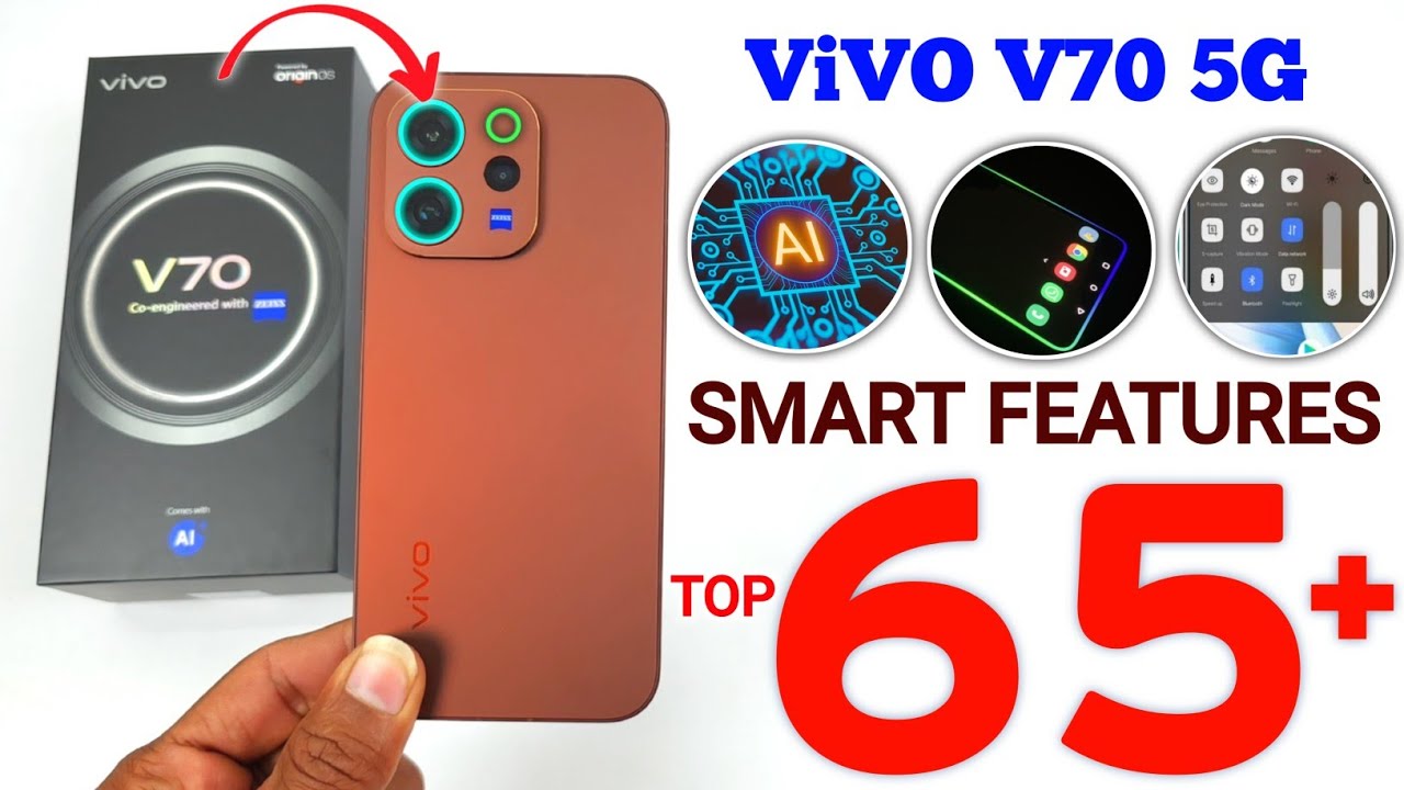 Vivo V70 5g Tips and Tricks Hidden Features | 65+ Smart Features | Vivo V70 5G