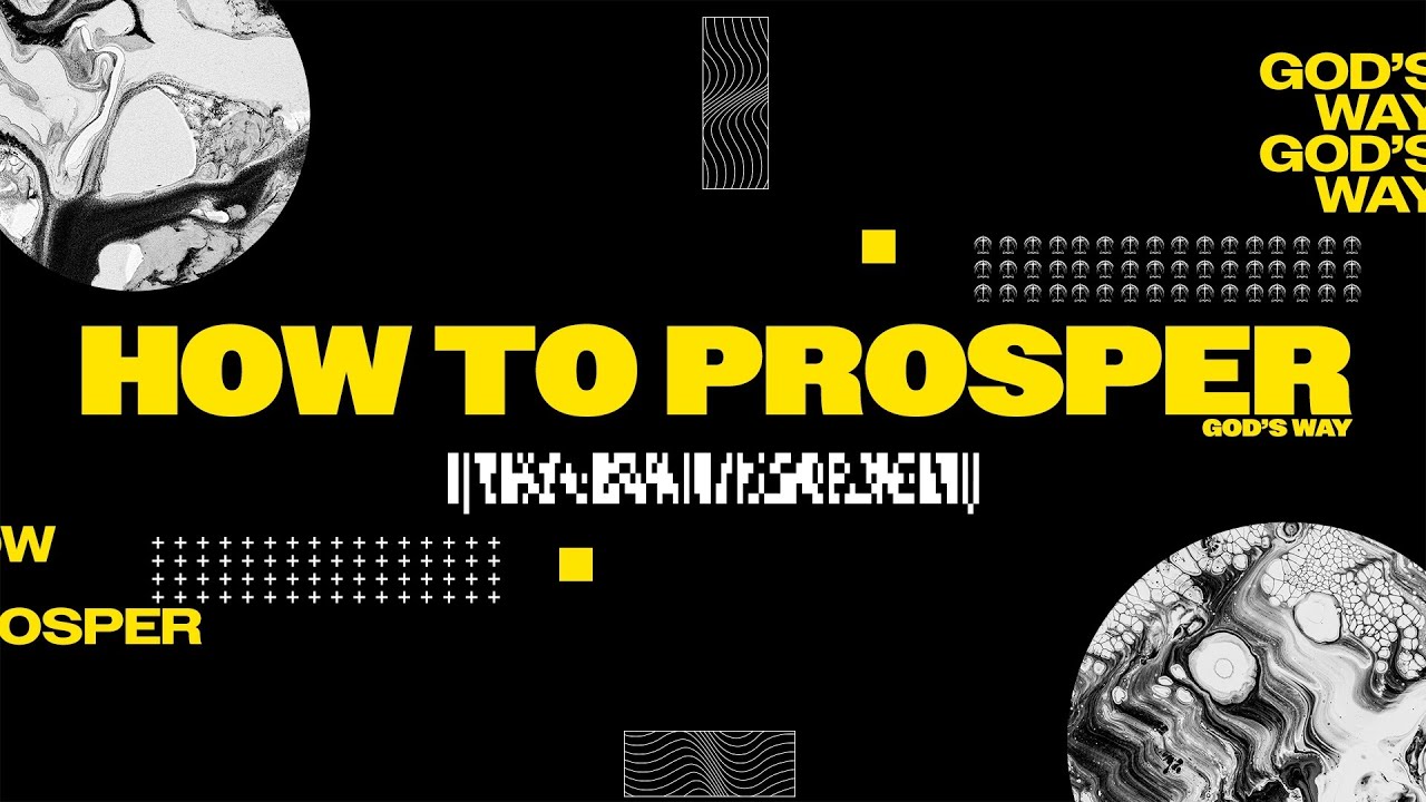 How To Prosper - God's Way Pt.2 | Pastor Kevin McGuinness - YouTube