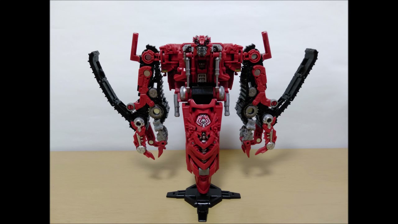 トランスフォーマー「SS-33 ディセプティコン ランページ」変形動画