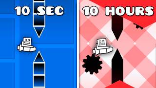 10 Second vs 10 Hour Top 1 in Geometry Dash!