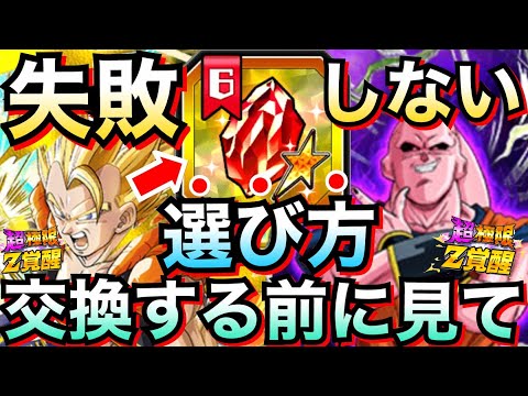 知らないと損する『セレクト龍石6』失敗しない交換方法『おすすめキャラ』徹底解説！！【ドッカンバトル】【地球育ちのげるし】