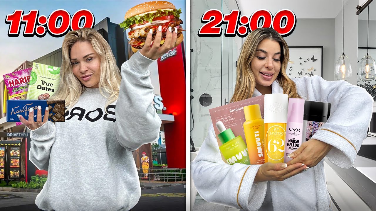 ELETTIIN PÄIVÄ VAIN SEURAAJILTA SAADUILLA TUOTTEILLA ⏰😳