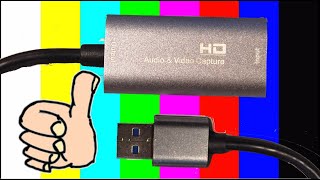 hdmi to usb3 dongle test. plug n play