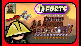 Forts - Launch drones at the enemy!!! Cool and interesting mod!!! #forts