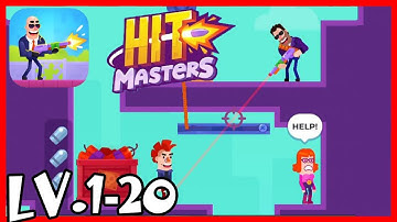 Hitmasters IOS Gameplay Shotgun Mode Level 1-20
