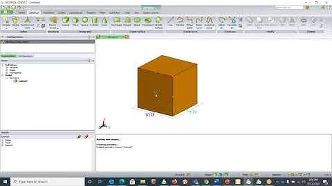Educational series for students using Altair Feko – Creating Geometry in CADFeko