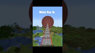 MINECRAFT : WILL MY PET DOG SURVIVE?🤔 (WAIT FOR IT...)😱 #shorts